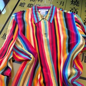 Jones New York silk blouse